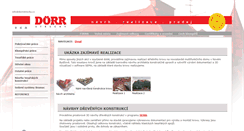 Desktop Screenshot of dorrstrechy.cz
