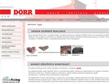 Tablet Screenshot of dorrstrechy.cz